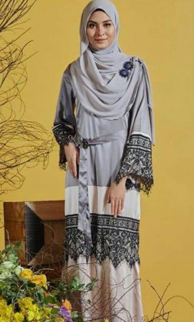 koleksi fesyen jubah abaya artis