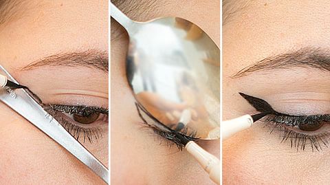 kegunaan sudu untuk lukis eyeliner